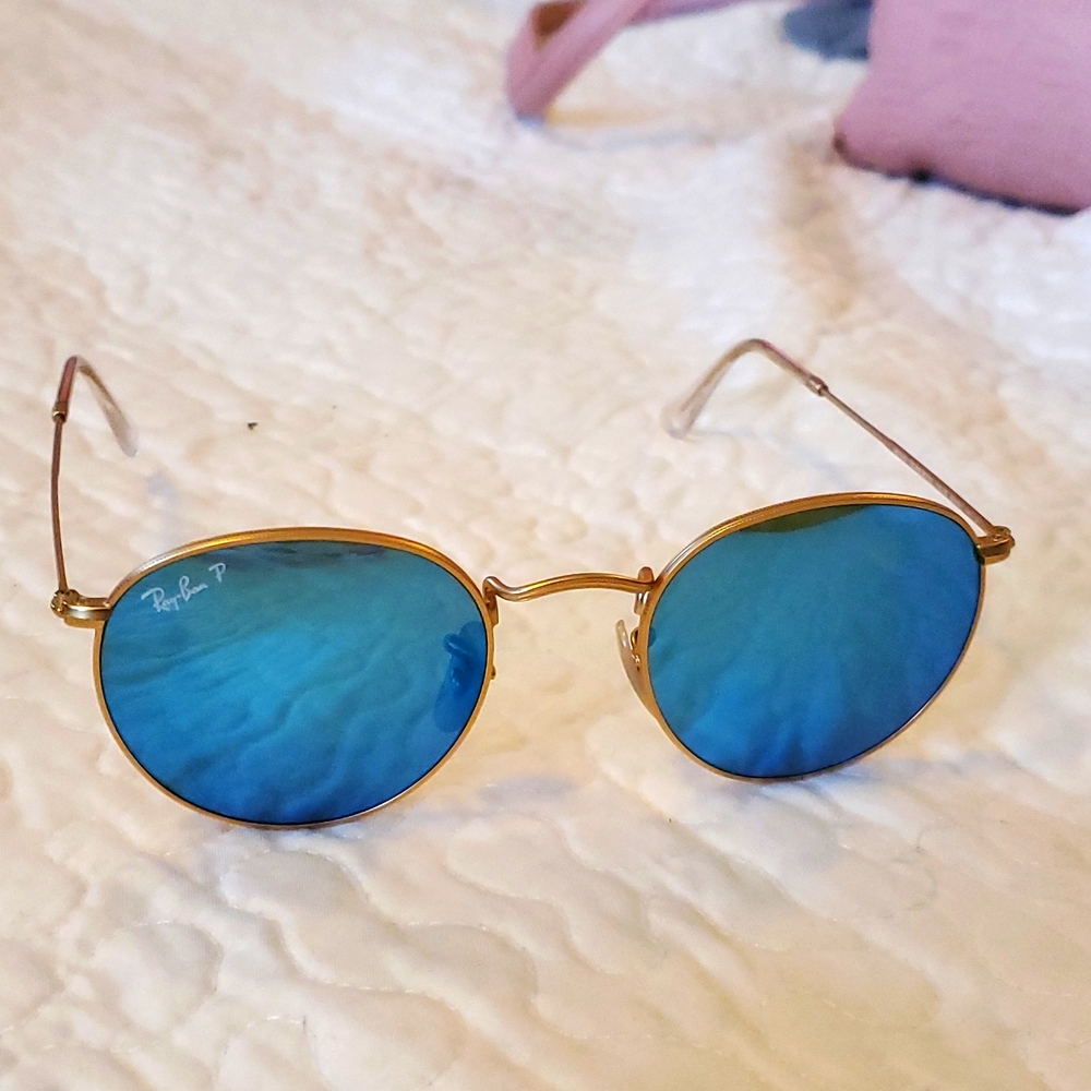 Ray Ban Round Metal Sunglasses
